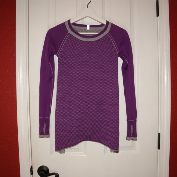 LULULEMON Ivivva Practice Freely Sweater sz 12 - Picture 2 of 11
